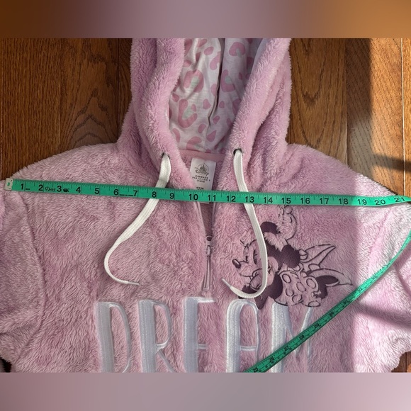 Minnie Mouse Fleece Hoodie NWT - Picture 6 of 10